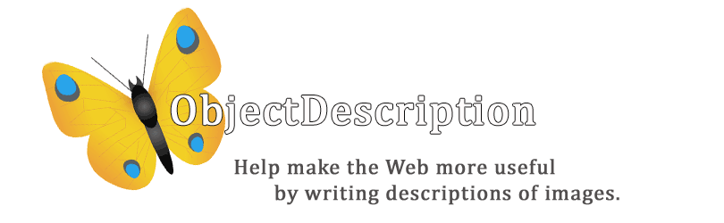 ObjectDescription - Help make the Web more useful by writing descriptions of images.